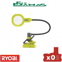 TORCIA FLESSIBILE RYOBI 18V CON LENTE D'INGRANDIMENTO E PINZA (SOLO TORCIA) 